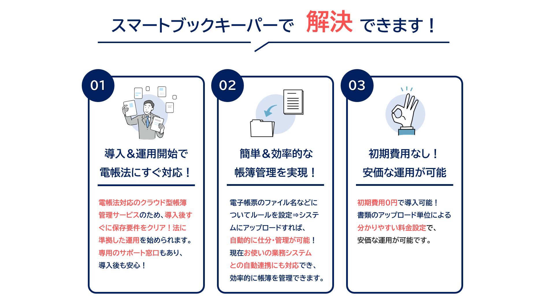 スマートブックキーパー_電帳法対応解決できます スマートブックキーパー_電帳法対応解決できます