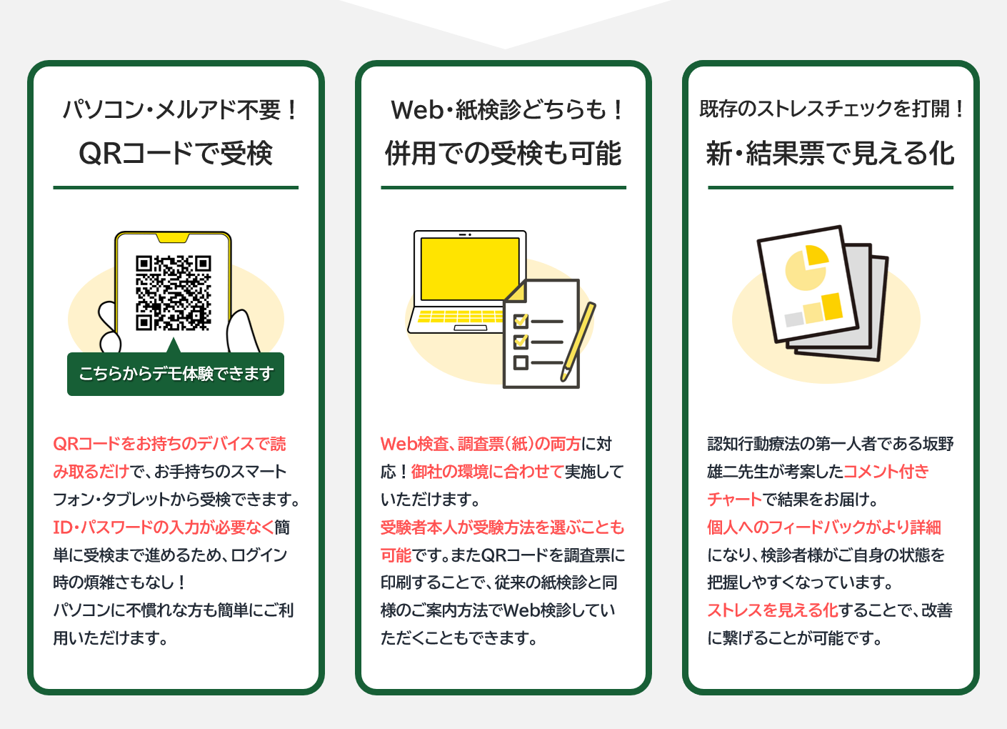 医療機関も採用！】法人向け ストレスチェックサービス こころDo!? - システムデザイン開発